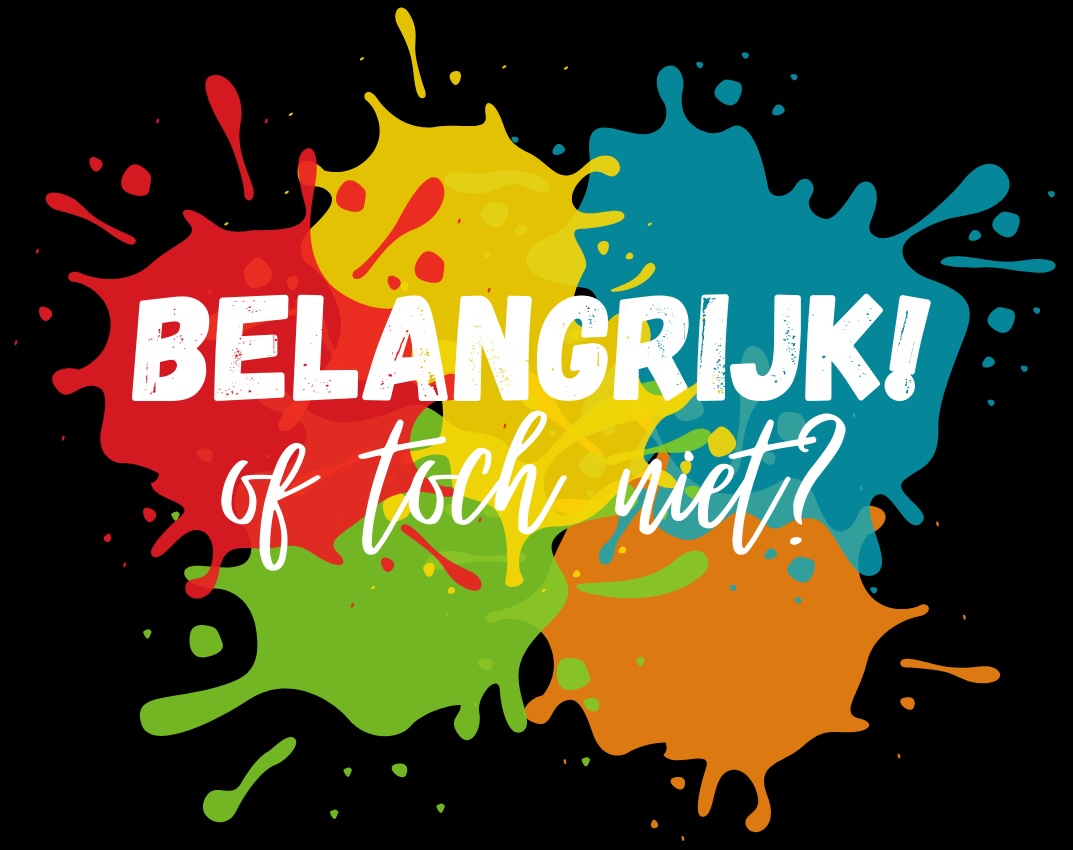Belangrijk!